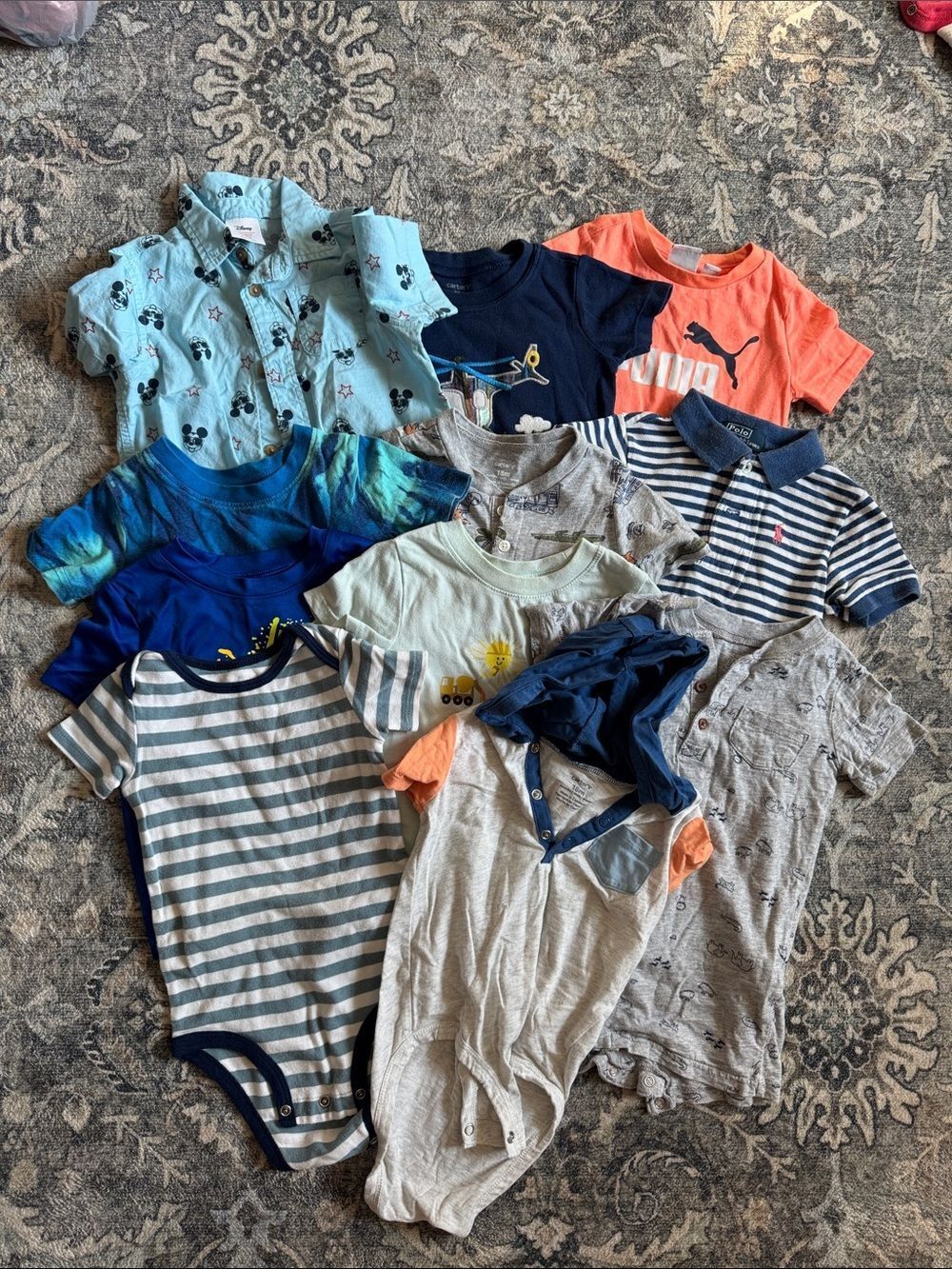 Bundle of 11 Baby Tops